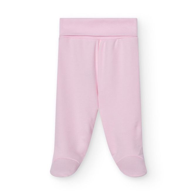 Hovedbilde Høytlivsbukse med fot - rosa